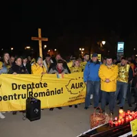 Protestul AUR, criticat dur de Biserică: Creștinismul e (pre)luat în deșertul ambițiilor electorale Foto: Banul Botosanean