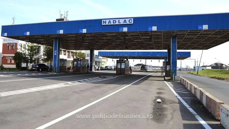 Vama Nădlac/FOTO: politiadefrontiera.ro