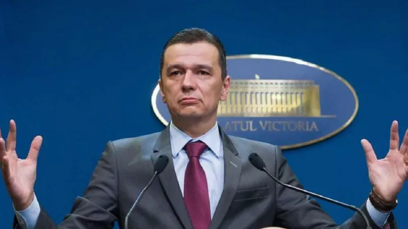 Ministrul Transporturilor şi Infrastructurii, vicepremierul Sorin Grindeanu- Foto: gov.ro