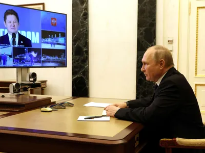 Gazprom și Putin - Foto: Profimedia Images