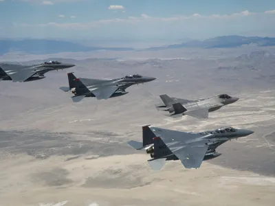 Avioane de vânătoare F35 spre îndreaptă spre Orientul Mijlociu. Iran, din nou vizat de bombardierele SUA - Foto: Profimedia Images (imagine cu  rol ilustrativ)