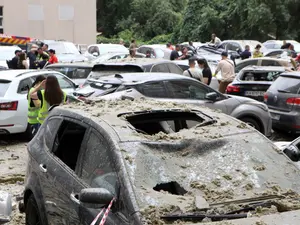 Noapte de coșmar, la Kiev. Rușii au bobardat din nou cu drone kamikaze - Foto: Profimedia Images - Imagine cu rol ilustrativ