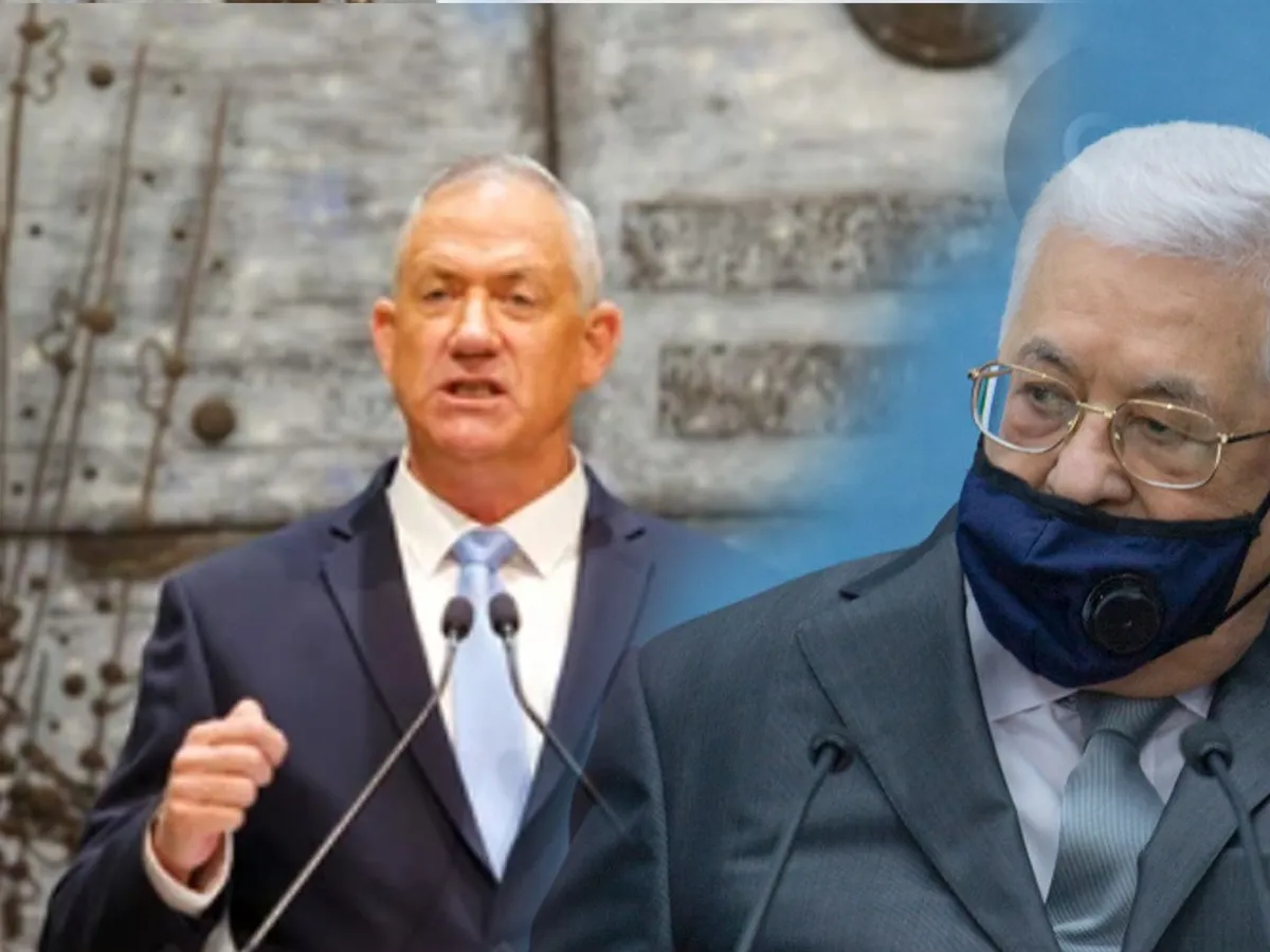Benny Gantz i-a oferit lui Abbas 150 de milioane de dolari pentru AP/Foto: levantnews