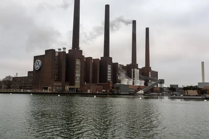 Uzina de energie a concernului Volkswagen, de l&acirc;ngă Wolfsburg - Foto: Profimedia Images