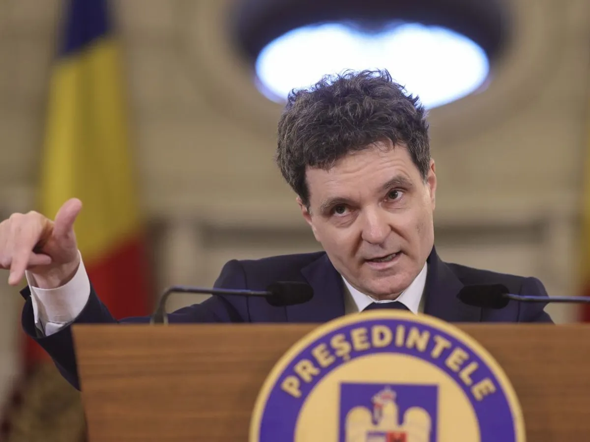 Nicuşor Dan, preşedintele României - Foto: INQUAM PHOTOS /Octav Ganea