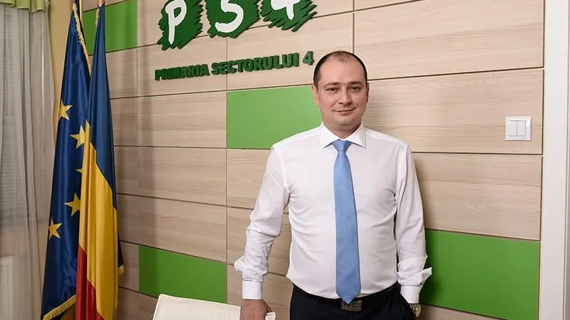 Daniel Băluță, primarul Sectorului 4/FOTO: playtech.ro