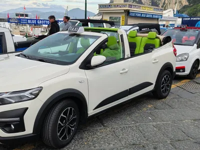 Taxi Dacia Jogger cabrio - Foto: Facebook / Dacia Duster Trails & Technical