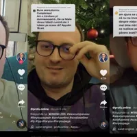 Alexandru Cumpănașu e „profu.online” pe Tik-Tok