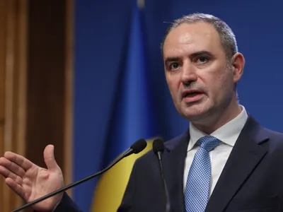 Ministrul Finanţelor, Alexandru Nazare, în conferinţă de presă - Foto: INQUAM PHOTOS/George Călin