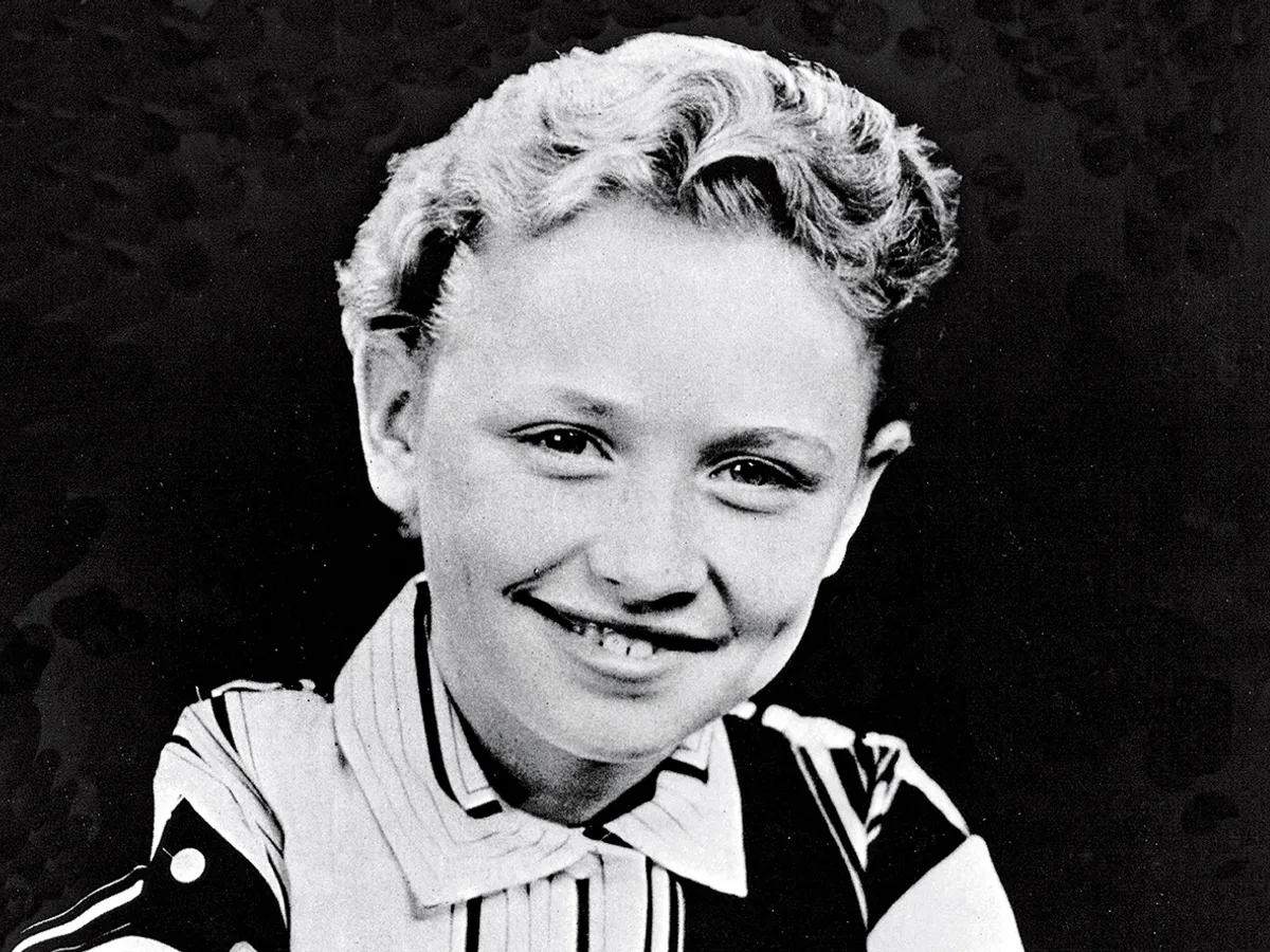 Parton, la vârsta de 11 ani, în 1955