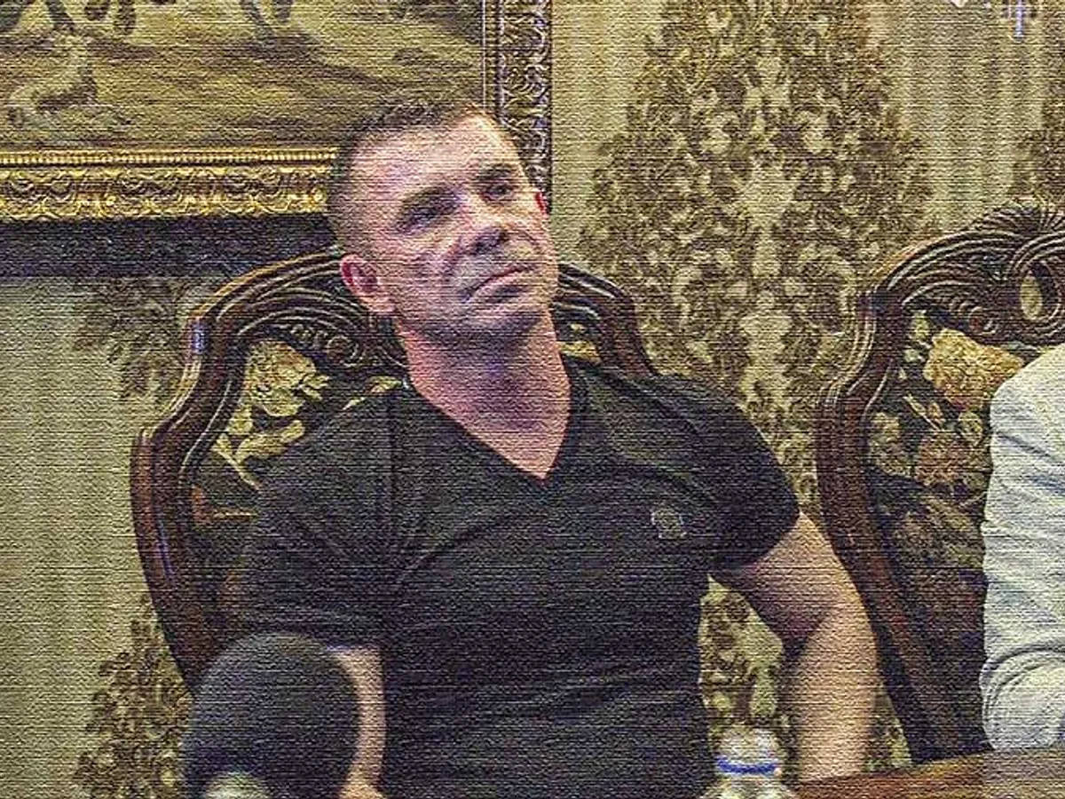 VICTIMĂ „Rechinul“ a organizat o conferință de presă în Cancun, în martie 2020, ca să se plângă că este victima Poliției
