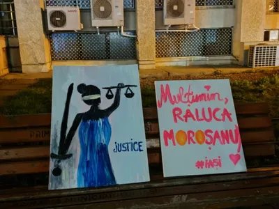 Protest Foto: Radio Iași