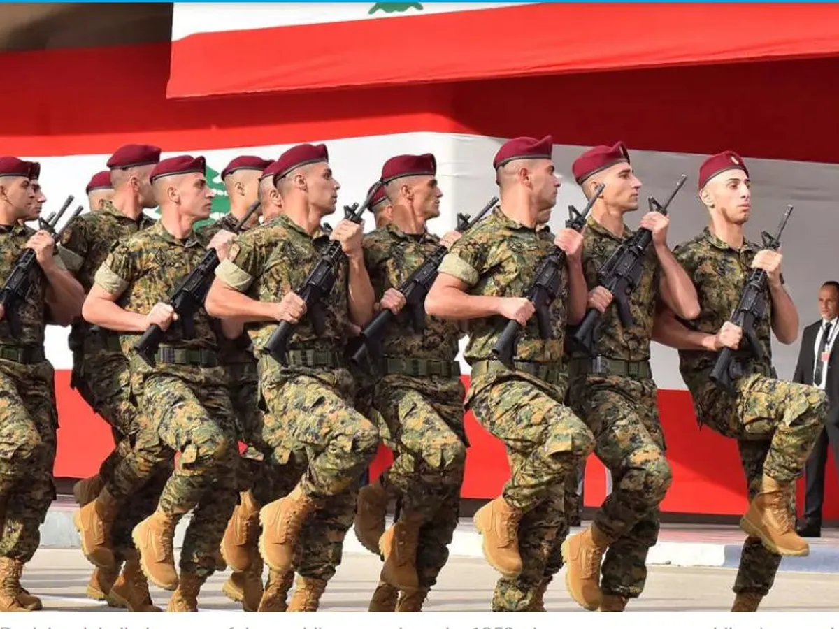 Armata libaneză, în lipsă de fonduri pentru salarii/Foto: AFP