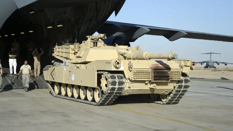 Tancul M1 Abrams - Foto: Profimedia Images