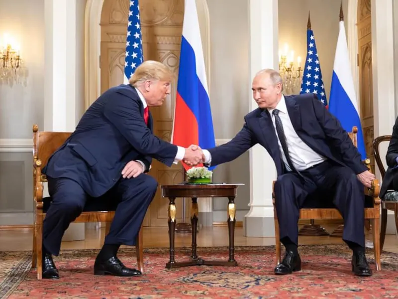 Donald Trump și Vladimir Putin. FOTO: The White House