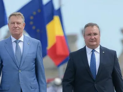Ciucă și Iohannis - Foto: Profimedia
