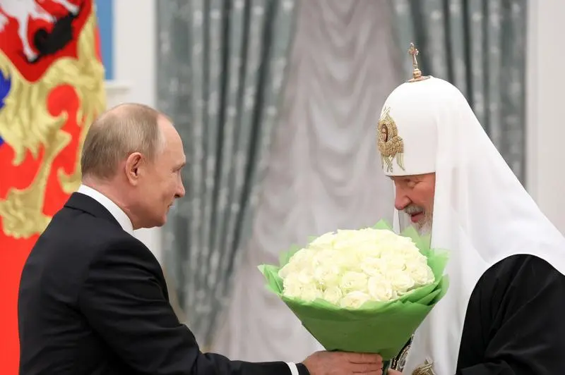 Președintele Putin și Patriarhul Kirill- Foto: PROFIMEDIA IMAGES