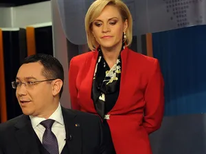 Victor Ponta, în 2014, înainte de o dezbatere televizată cu Klaus Iohannis