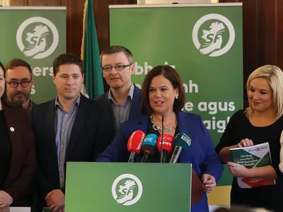 Mary Lou McDonald, liderul Sinn Fein      Foto: Guliver/ Getty Images