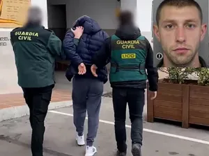 Petrișor Lupu, cel mai căutat criminal român, prins la 17 ani de la bătălia dintre clanurie Minerilor și Zăbălaru Foto: Guardia Civil/Europa Press