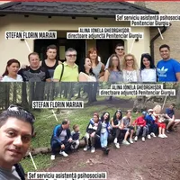 Comisarul Alina Gheorghișor care a fost în vacanță cu un interlop, pusă director la Penitenciarul Giurgiu Foto: gandul.ro