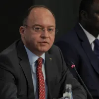 Ministrul Afacerilor Externe, Bogdan Aurescu, a participat vineri, la Istanbul, la Trilaterala pe teme de securitate România - Polonia - Turcia - Foto: INQUAM PHOTOS/ Octav Ganea