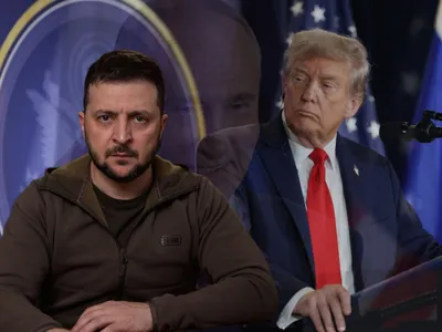 Volodimir Zelenski și Trump - Foto: Profimedia images