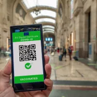 Românii călătoresc tot mai des cu ajutorul certificatului verde. Foto Vola.ro