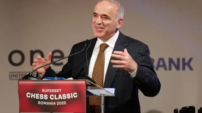 Garry Kasparov a deschis turneul Grand Chess Tour 2022 din București.Competiția debutează joi