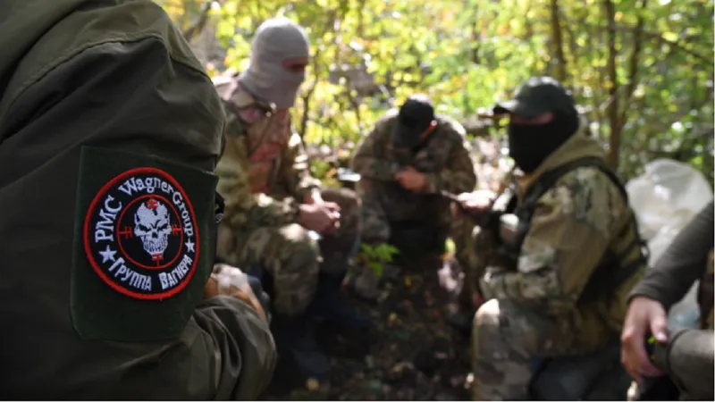 Mercenarii Wagner deţin controlul total asupra gării Stupki, în nordul Bahmut - Foto: Profimedia Images