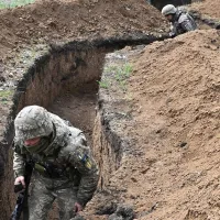 Tranşee în Bahmut - Foto: Profimedia Images - imagine cu caracter ilustrativ