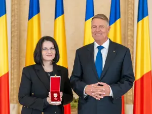 Sidonia Susanu, decorată de președintele Klaus Iohannis