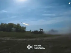 Filmări spectaculoase din Ucraina cu un sistem de rachete RAK-SA-12 în acțiune. Sistemul croat e montat pe un Humvee american