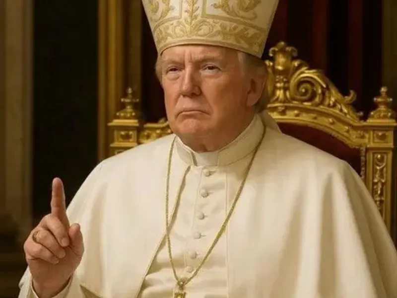 După ce s-a văzut Papă, Trump se afișează drept cavaler Jedi din Războiul Stelelor - Foto: X