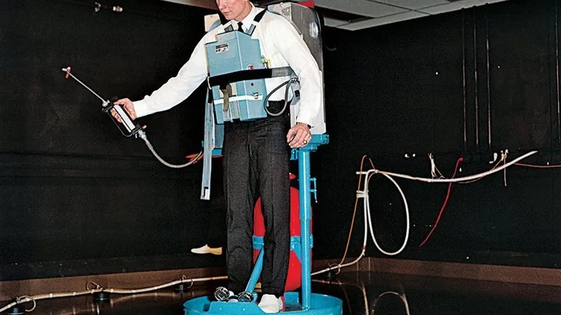 Scott la Centrul Aerian Manned