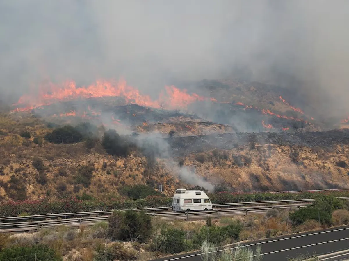Caniculă în Spania  - Foto: X/@airnewsalerts