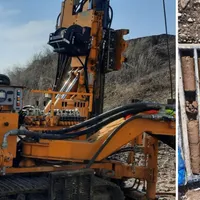 Se fac foraje pe Autostrada Ploiești – Brașov. Dar nu pentru lucrări, ci pentru proiect - Foto: bizbrasov.ro