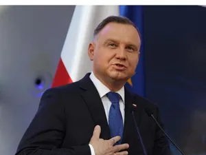 Duda îi critică pe Macron și Scholtz pentru convorbirile cu Putin foto: daily mail