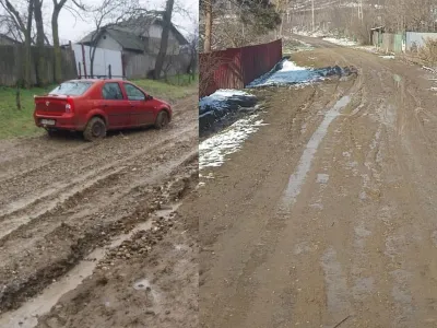 O comună cheltuie 4.600.000 lei pe salarii și ajutoare sociale - 73% din buget. Mașini, înghițite de noroaie