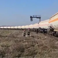 Un tren de marfă cu 28 de vagoane pline cu GPL a deraiat. Circulația în zonă, blocată - Foto: Ziua de Constanța