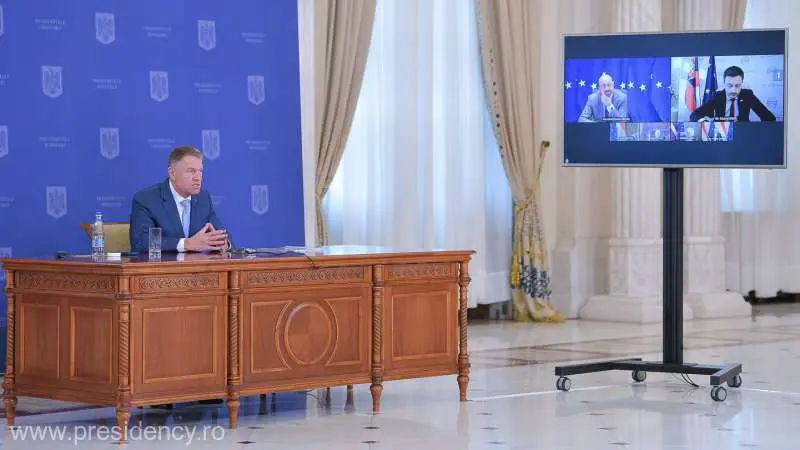 Iohannis, pentru adoptarea de către Uniunea Europeană a unor sancţiuni suplimentare împotriva Rusiei