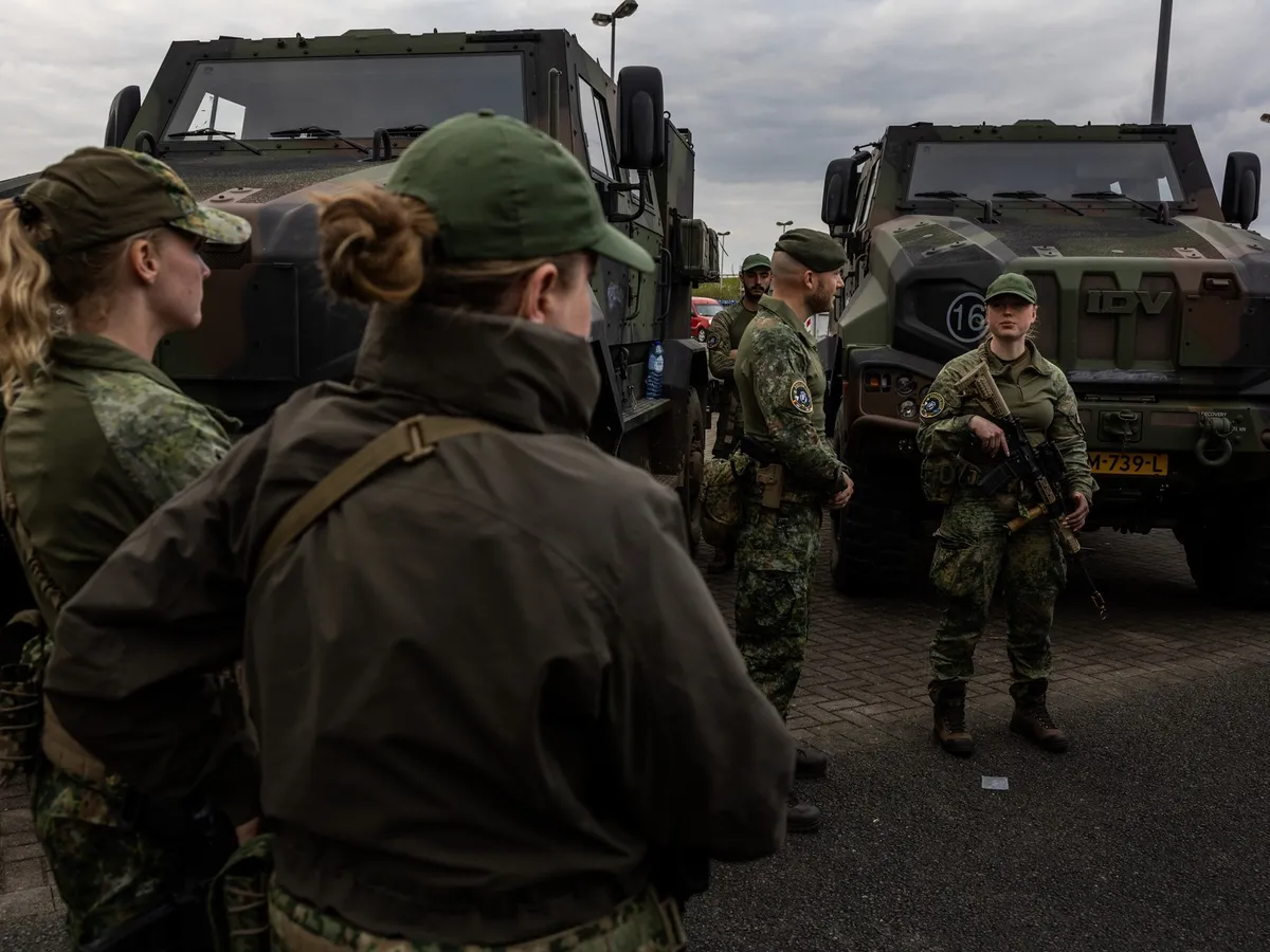 NATO mută militari germani și olandezi în Estonia