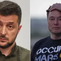 Zelenski și Musk - Foto: news.ro