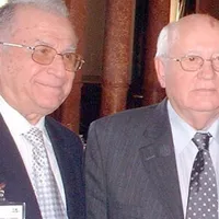 Ion Iliescu și Mihail Gorbaciov