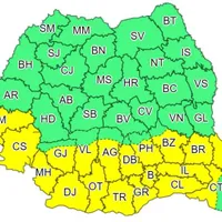 Județele din sudul țării sunt afectate de vijelii. FOTO: ANMH