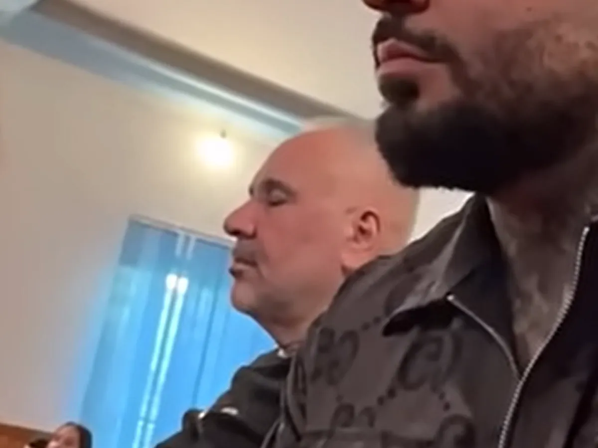 Sile Cămătaru, la biserica penticostală Foto: captură Youtube