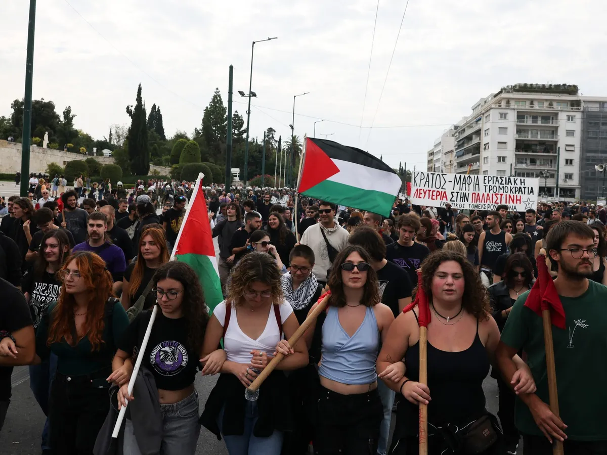 Protest în Grecia - Foto: Profimedia Images