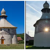 Misterul ceasului solar din cea mai veche biserică din România. Aici se întâmplă un fenomen unic - Foto: Colaj