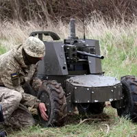Ucraina înlocuiește soldații cu roboți tereștri. Distrug și capturează trupele invadatoare ale Rusiei - Foto: Profimedia Images