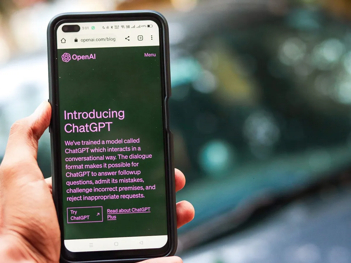 smartphone cu chatgpt